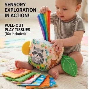 Montyxo Baby Tissue Box Toy